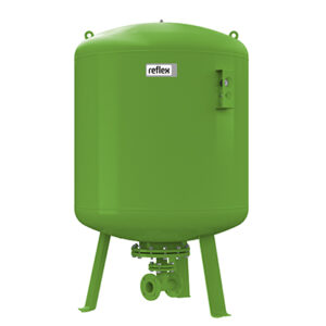Vas expansiune Refix DT 2000 litri / 10 bar, DN65/PN16, verde